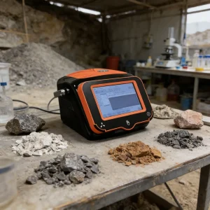 Portable X Ray Spectrometer P5M US SDD Detector 125ev Resolution CE Certified Easy to Carry Operate for On Site Analysis Mineral