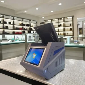 Portable XRF Gold Testing Machine High Precision Precious Metal Analyzer HD Camera Purity Density Assay 5 60sec