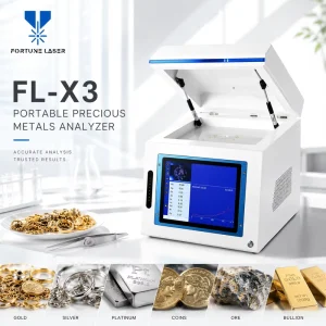 Portable XRF Precious Metals Analyzer Non-Destructive Fast Accurate Gold Tester 10ppm Detection for Jewelry Testing