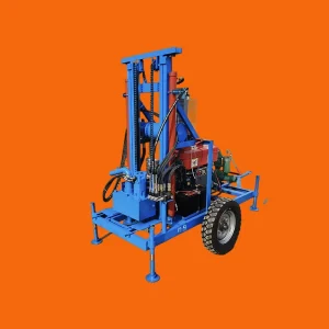 Powerful Gasoline Powered 100meters Borehole Water Well Drilling Machine with Motor Portable Drilling Rig