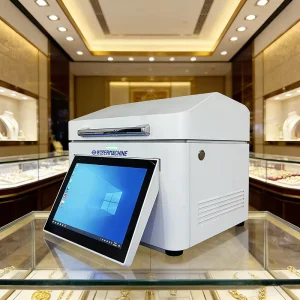Precious Metal Testing Analyzer WMK6000 X Ray Spectrometer Non Destructive Technology 0.05% Accuracy 5 60 Sec HD Camera 1 Year