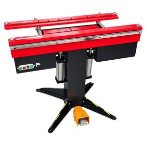 Precision 1250mm Pneumatic Magnetic Sheet Folder 24Ga 0.6mm Aluminum Box Pan Brake Bending Machine for HVA