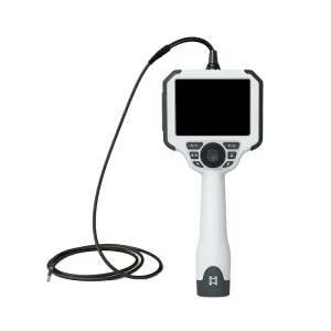 Precision 2.8mm Industrial Endoscope Borescope IP65 Rating 5.2″ IPS Display 8X Zoom Fiber Optic Illumination 120 Field View
