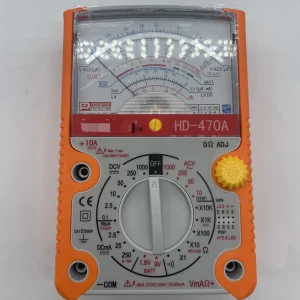 Precision Digital Multimeter HD-470A Analog Multimeter High Precision Mechanical Electrician Home Maintenance Pointer Multimeter