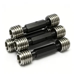 Precision Ground Thread Plug Gauge Thread Ring Gauge Go No Go Gauge High Dimensional Accuracy