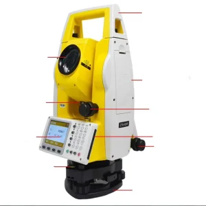 Precision Total Station with Reflector