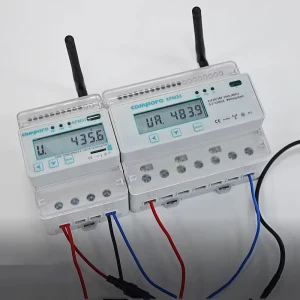 Prepaid Postpaid RS485 Wifi Kwh Meter Din Rail Single Phase Submeter for Electricity
