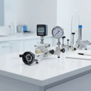 Pressure Gauge Calibration Instrumentation Hydraulic Pressure Regulator for Precision Calibration Pressure Testing Pump