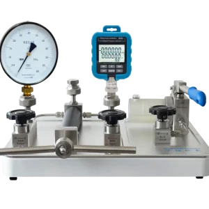 Pressure Gauges Stainless Steel Hydraulic Testing Pump Calibration Calibrator Lab Compression Testing 700bar High Accuracy
