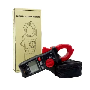 Professional 4000 Counts Digital Clamp Meter AC DC Multimeter with Flashlight Backlight 600V 600A Class 0.5 Accuracy 26mm