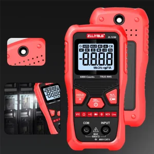 Professional 4000 Counts Digital Multimeter Auto AC DC Voltage Tester and Ohm Current Ammeter Detector