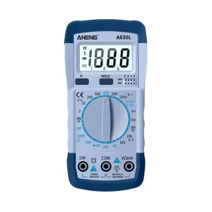 Professional Color Digital Display Multimeter and DIY Electronic Test 6 in 1 Multimeter