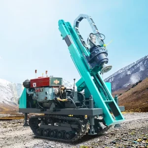 Professional Crawler Type Hydraulic DTH Drilling Rig Machine for Deep Borehole Water Well and Blast Hole Drilling Projects
