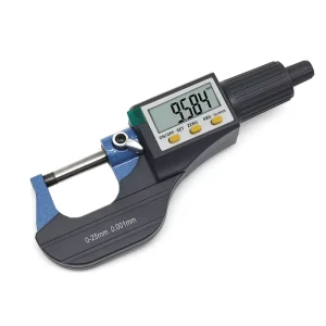 Professional Digital External Micrometer 0 25 MM Measuring Range 0.001 MM Accuracy Micron Thickness Measuring Tool