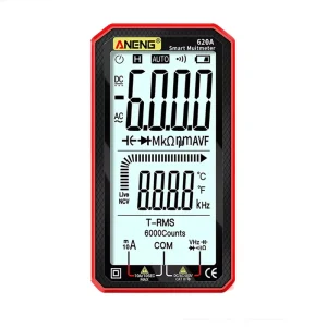 Professional Digital Multimeter with LCD Display for Resistance Capacitance Measurement