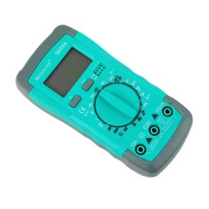 Professional Digital Three Phase Multitester Multimeter with LED Display Measures Voltage Current Hz Power Model 50006