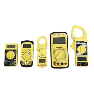 Professional Handheld Digital Multimeter Tester 600V Auto Range Multi Functional Ammeter with LCD Display Fully Featured