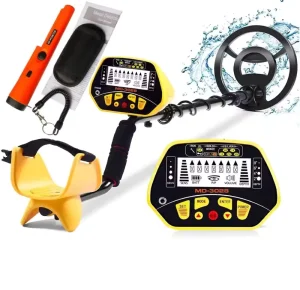 Professional Handheld Metal Detector with LCD Display Industrial Gold Metal Detector