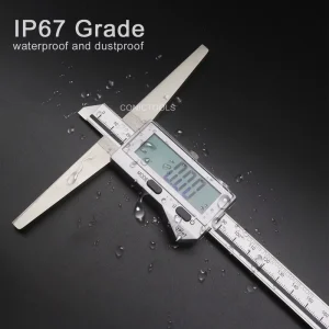 Professional IP67 Waterproof Depth Digital Caliper 300mmx0.01mm Stainless Steel Electronic Depth Vernier Caliper Gauge