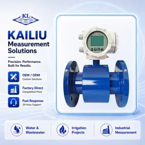 Professional Manufacturer Flange Connection Industrial Smart Digital Hot Water Wastewater Flow Meter for Water Treatment System
