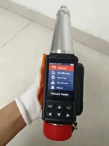 Professional Schmidt Hammer Concrete Tester Rebound Resiliometer 10 70Mpa for Building Bridge Highway Construction OEM