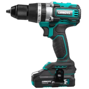 Proprietary Industrial Design Power Tools OEM Battery powered Heavy duty Cordless Drilling Machines 20V Brushless Impact Drill