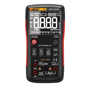 Q1 Digital Multimeter 9999 Counts With Analog Bar Graph AC DC