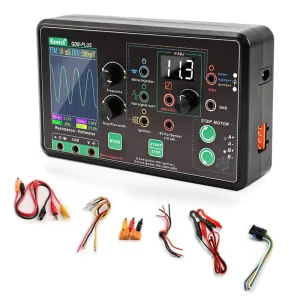 QDB PLUS Automotive Sensor Simulator & Actuator Tester Built-in Oscilloscope PWM Signal Generator Auto Ignition Coil Injector