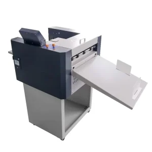 QK 335A+ Automatic High speed Computerized 5000 Sheets Paper Suction Feeding Creasing Perforating Paper Folding Machine