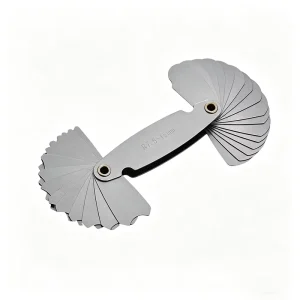 R7.5-15 mm Stainless Steel Fillet Radius Gauge, 32-Piece Set