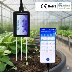 RD SM R LoT Lora RS485 Modbus IP68 ABS Waterproof 4 20mA NPK EC Conductivity Temperature Moisture pH Tester Soil Moisture Sensor