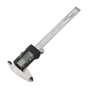 REALMAX Electronic Digital Vernier Caliper 150mm Carbon Fiber Composites Stainless Steel Micrometer Measuring Tool Digital Ruler