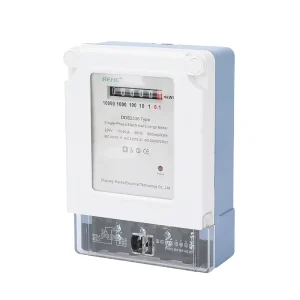 REHE DTS2536 Electronic Wall Mounted Energy Meter Single Phase Four Wire Multifunction Power Station Meter