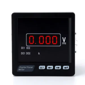 RM DV31 Single Phase Digital Panel Voltmeter 96*96mm Power LED Display RS485 Connectivity 96*96mm Power Digital Voltage Meter