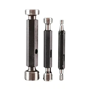 RNH Go No Go Plug Thread Gauge Set Metric GCr15 Steel 0.01mm High Precision 0.001mm Accuracy 3 Year Warranty Working Gauges