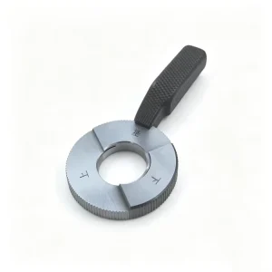 RNH Plain Thread Gauge Non slip Handle High Precision Go No Go Smooth Industrial Calibration GCr15 Material 0.002 Accuracy Class