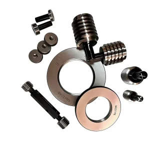 RNH Smooth Metric Thread H7 Plug Gauge High Accuracy 0.01mm Steel Bore Gauge Measuring Tool Thread Ring Gauge Set 1 Year