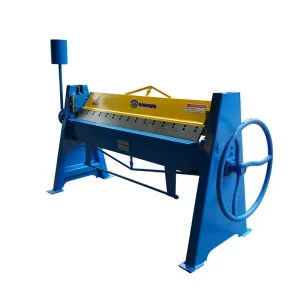 RONGWIN BP 1650 TTMC Manual Pan and and Box Brake Sheet Metal Folding Machine Provided Steel 1270mm Width Online Support 500