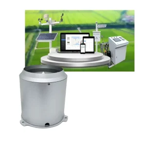 RS485 LoRaWAN Small Infrared Aluminum Alloy Drip-Sensing Rain Gauge for Automatic Weather Station