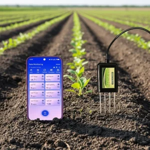 RS485 Soil 8 in 1 Temperature Moisture NPK EC Salinity Sensor for Smart Farm