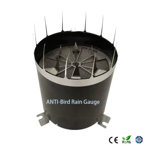 RS485 or Pulse Output 0.2mm 0.5mm Resolution Plastic Tipping Bucket Rain Gauge Sensor Anti-Bird