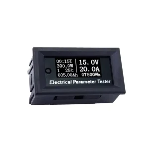 RTS RD 100v 20A 7in1 OLED Capacity Ammeter Voltage Current Time Electrical Meter Temperature Voltmeter Digital Multi Tester