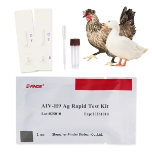 Rapid Test Kit for Avian Influenza H9 Virus Veterinary Diagnostic Test for Poultry Diseases