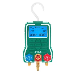 Refrigeration Digital Electronic Double Pressure Gauge Manifold Set B