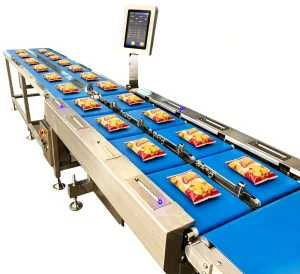 Rehoo Food Grade 304SS Multihead Combination Weigher 8 10 12 Heads for Dried Fruit Candy Packaging