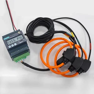 Remote Monitoring Smart Energy Meter Power Quality Analyzer 3Ph Volt Monitor with Nuetral Dinrail Optional Rogowiski Coil