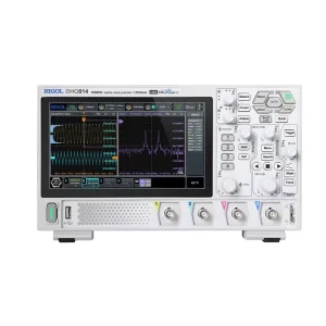 Rigol DHO804 Digital Oscilloscope 4 Channels 25 Mpts Maximum Storage Depth Supports Type C Power Supply