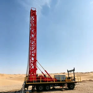 Robust 1000m Borehole Drilling Machine for Africa Complex Hard Rock Terrain Maintenance-Free Operation