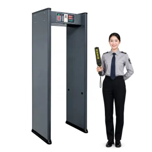 Robust Frame Walk Through Metal Detector Door for Industrial Site Access
