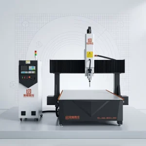 Rongchi High Precision 4 Axis CNC Router 1325 1530 3D Wood Engraving Milling Machine for Furniture Making